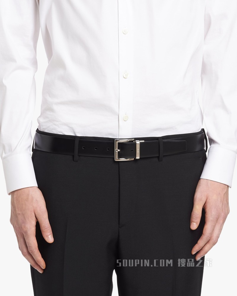 Saffiano Cuir 皮革腰带