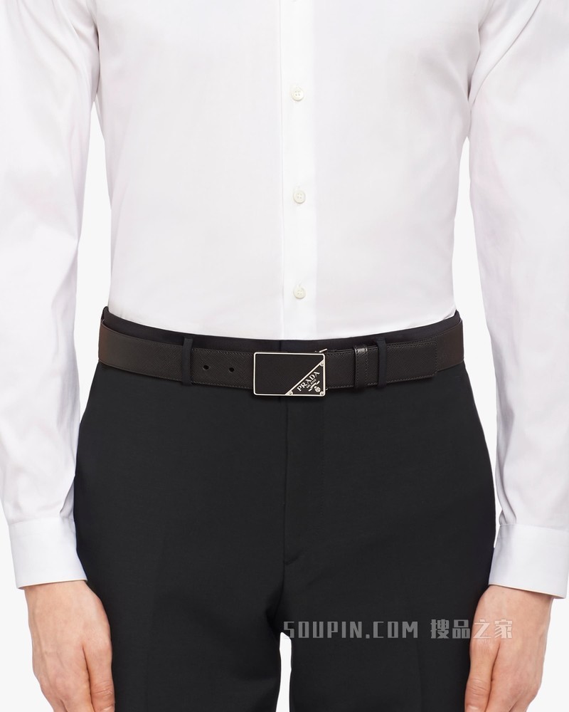 Saffiano 腰带