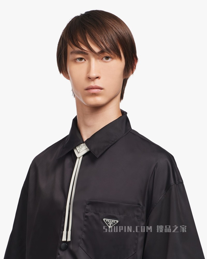 Saffiano 皮革Bolo 领带