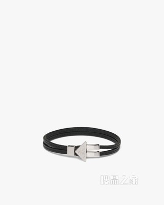 Saffiano 皮革手环