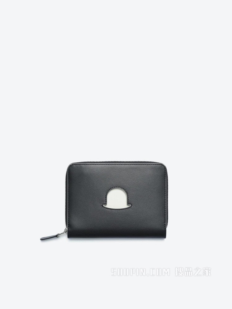 Compact Wallet Trompe l'œil Bowler Hat