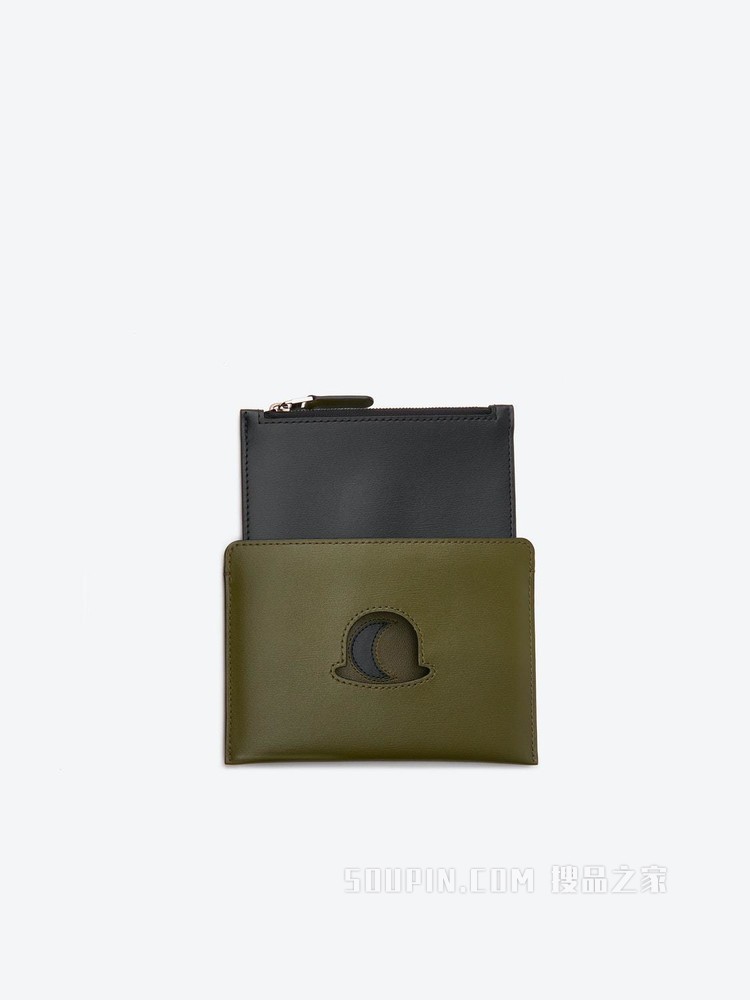 Card Holder Bowler Hat Trompe l'œil