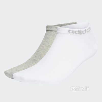 adidas neo Q3 BS 2p PD Sox 运动袜子