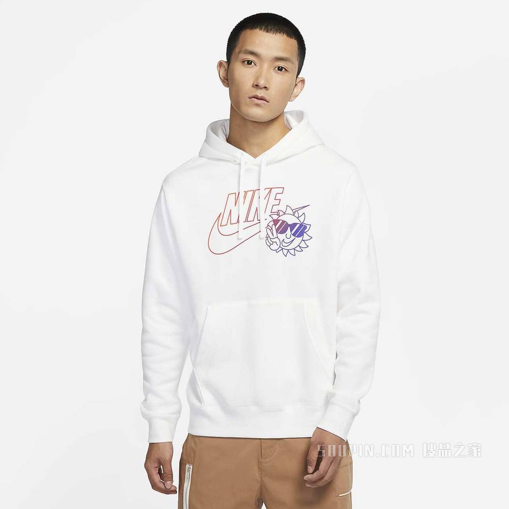 Nike Sportswear 男子起绒套头连帽衫