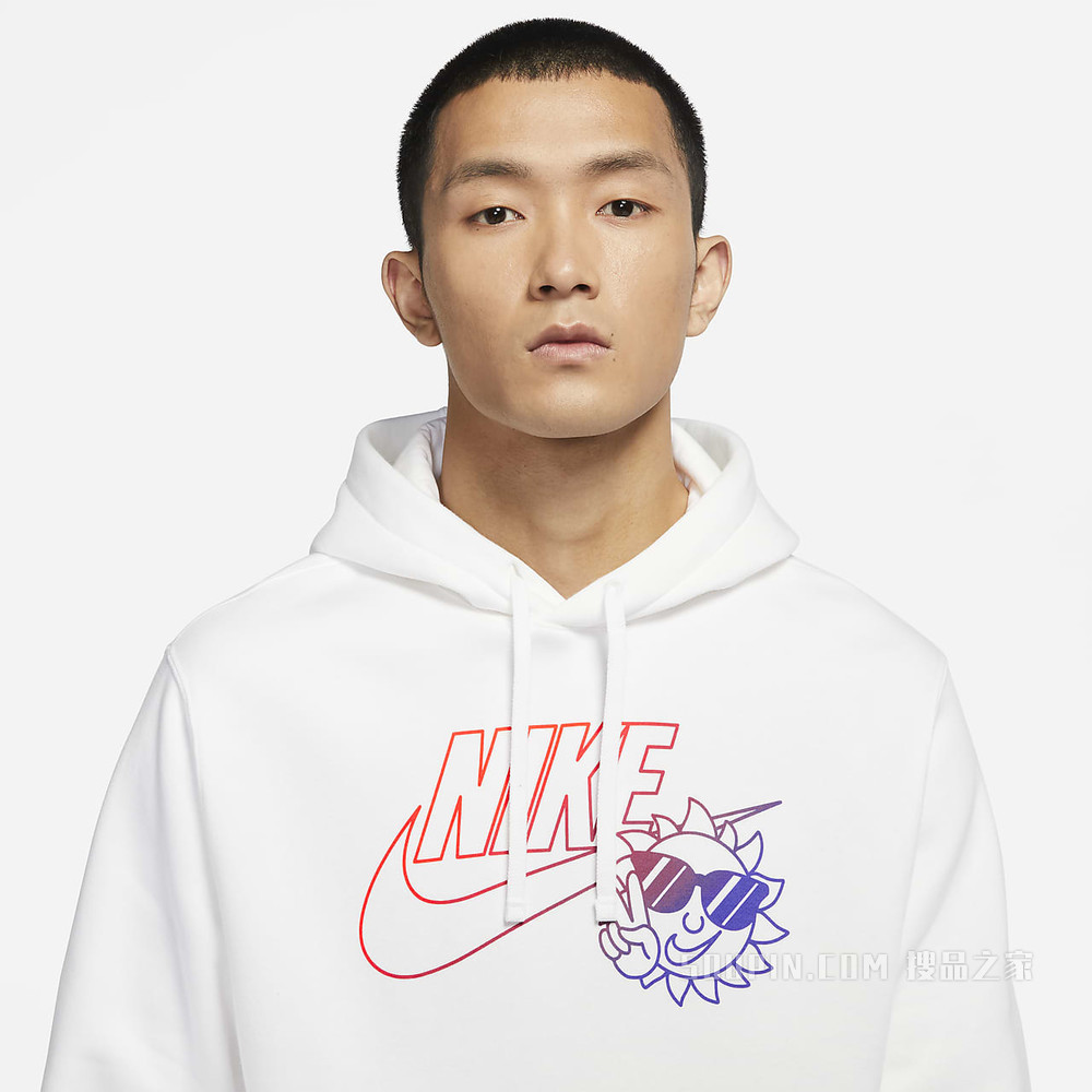 Nike Sportswear 男子起绒套头连帽衫