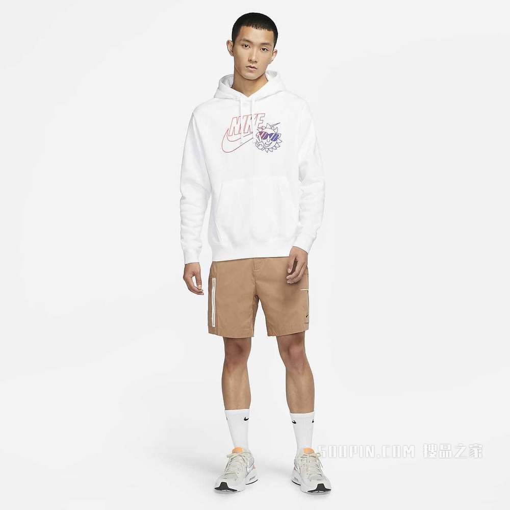 Nike Sportswear 男子起绒套头连帽衫