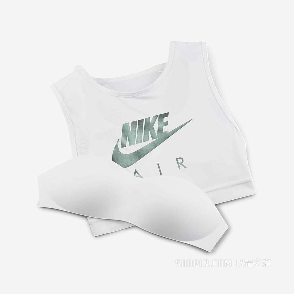 Nike Air Dri-FIT Swoosh 女子中强度支撑运动内衣