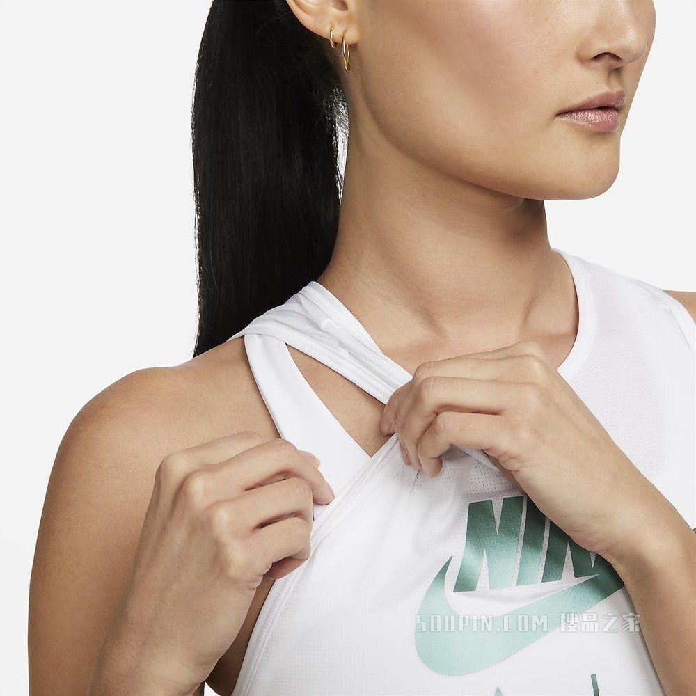 Nike Air Dri-FIT Swoosh 女子中强度支撑运动内衣