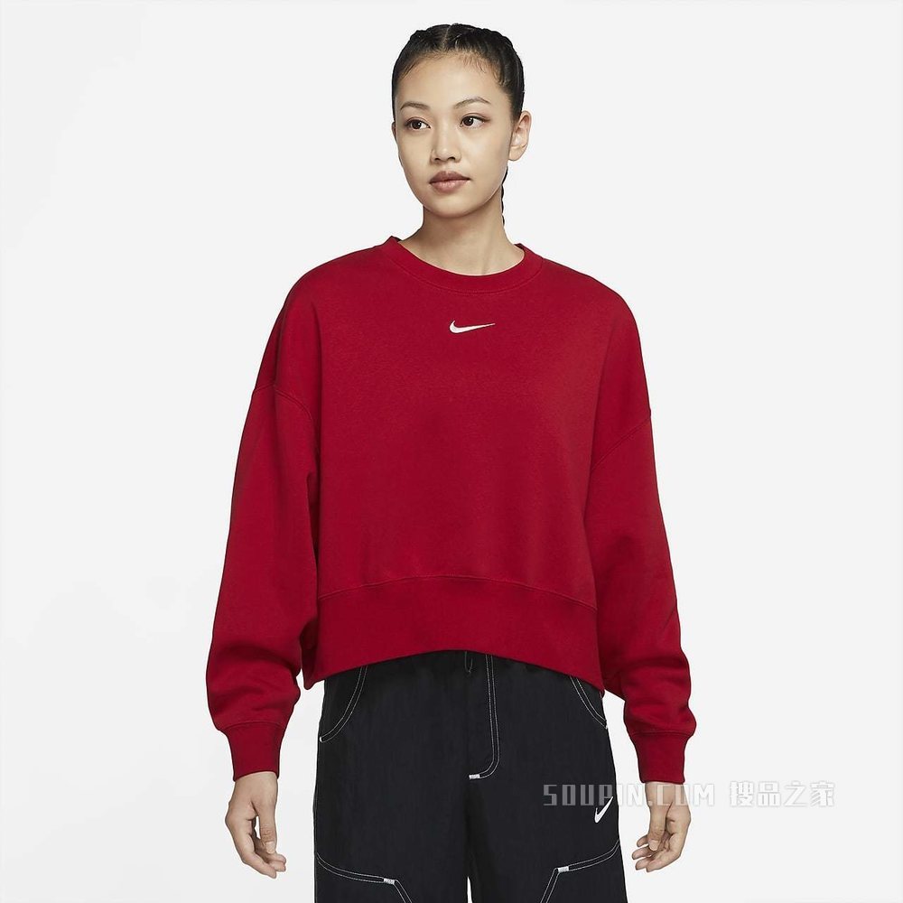 Nike Sportswear Essentials 女子起绒运动衫