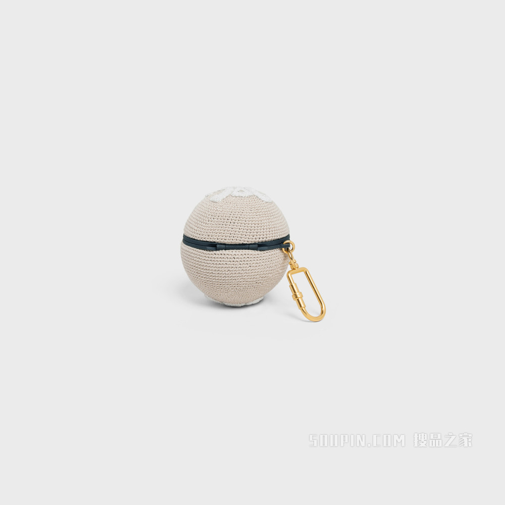 钩针编织Airpods Pro保护套 米色-02BG
