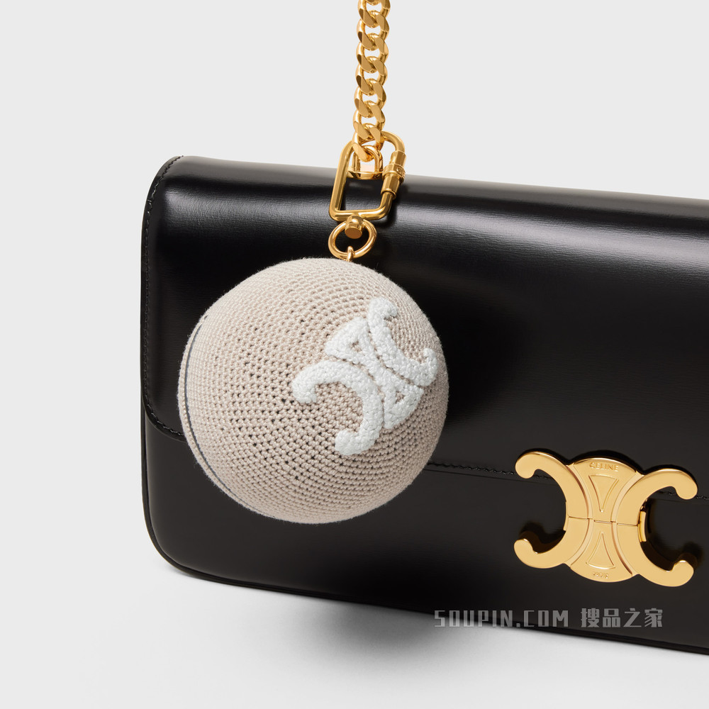 钩针编织Airpods Pro保护套 米色-02BG
