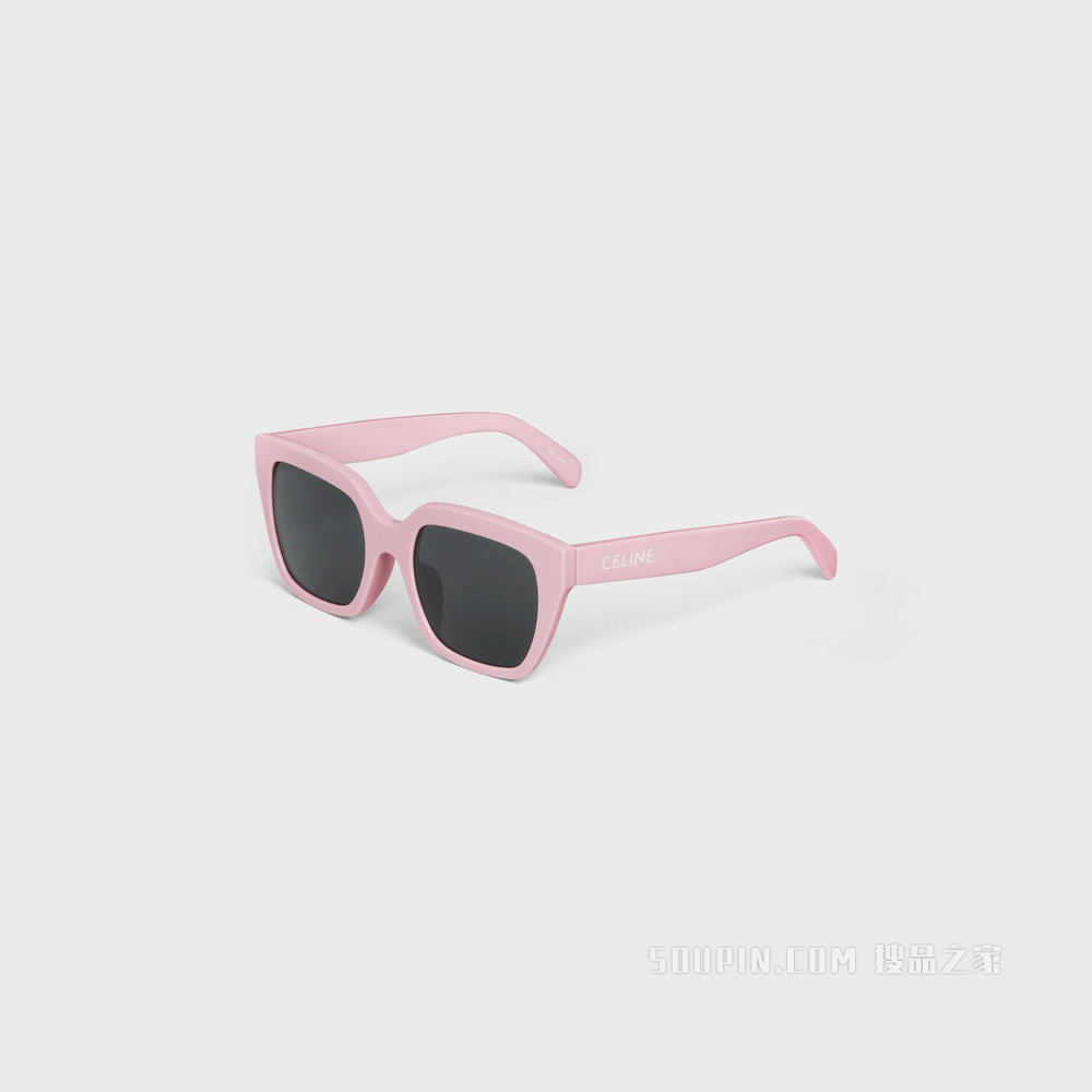 CELINE Monochroms 03醋酸酯太阳眼镜 Pastel Pink-24PP