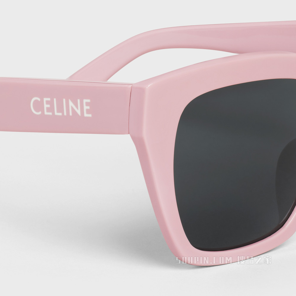 CELINE Monochroms 03醋酸酯太阳眼镜 Pastel Pink-24PP