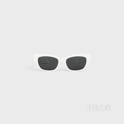 CELINE Monochroms 01醋酸酯太阳眼镜 白色-01BC
