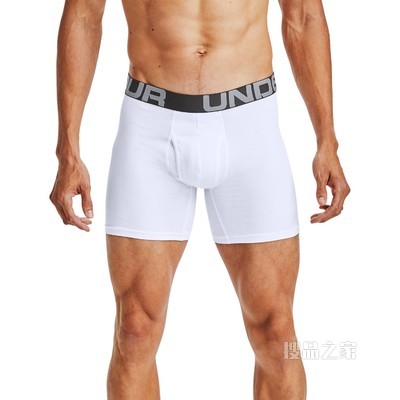 男士Charged Cotton® 6英寸Boxerjock内裤—3条装