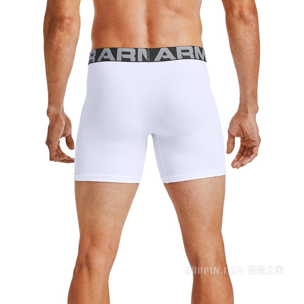 男士Charged Cotton® 6英寸Boxerjock内裤—3条装