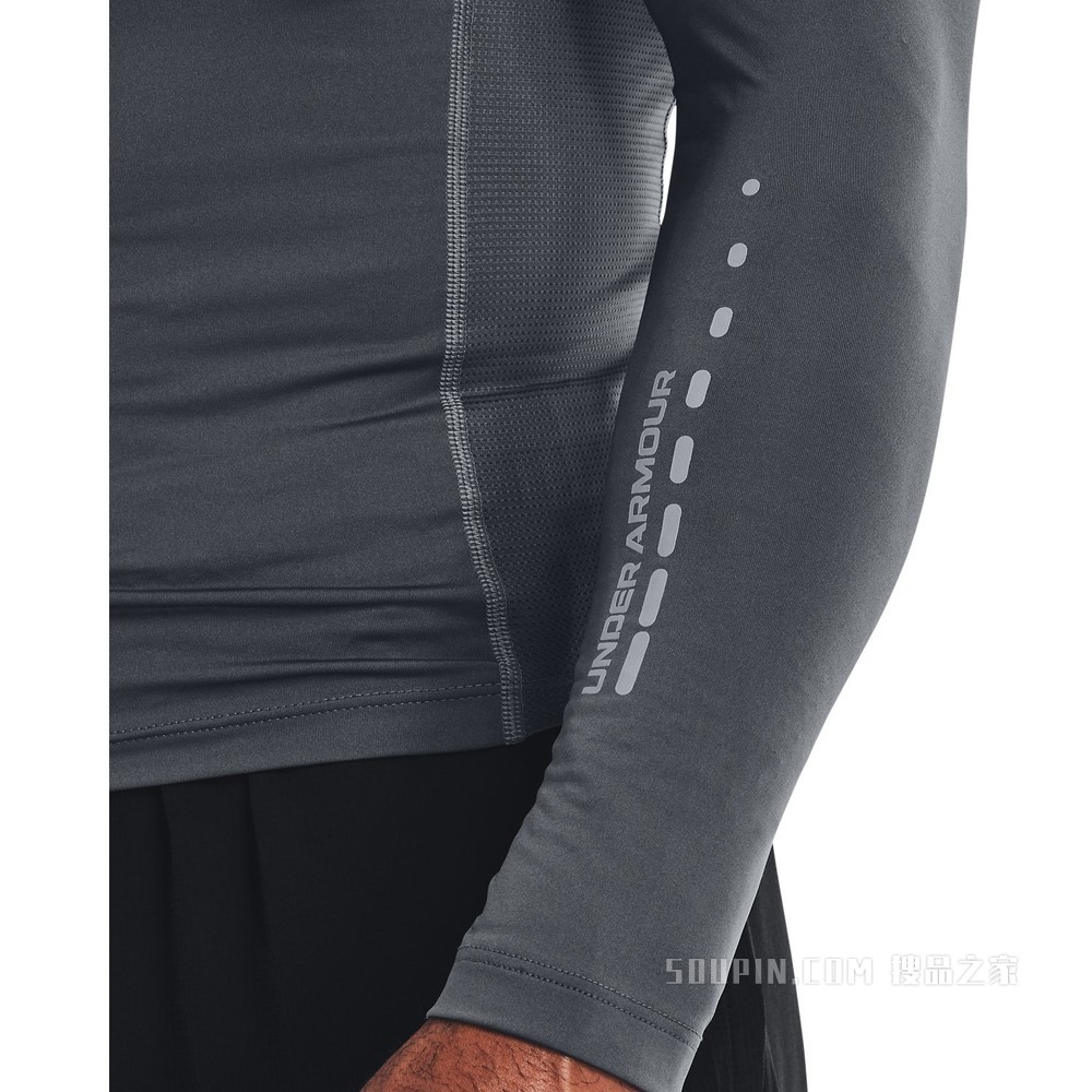 男士UA HeatGear® Vent Comp长袖紧身衣