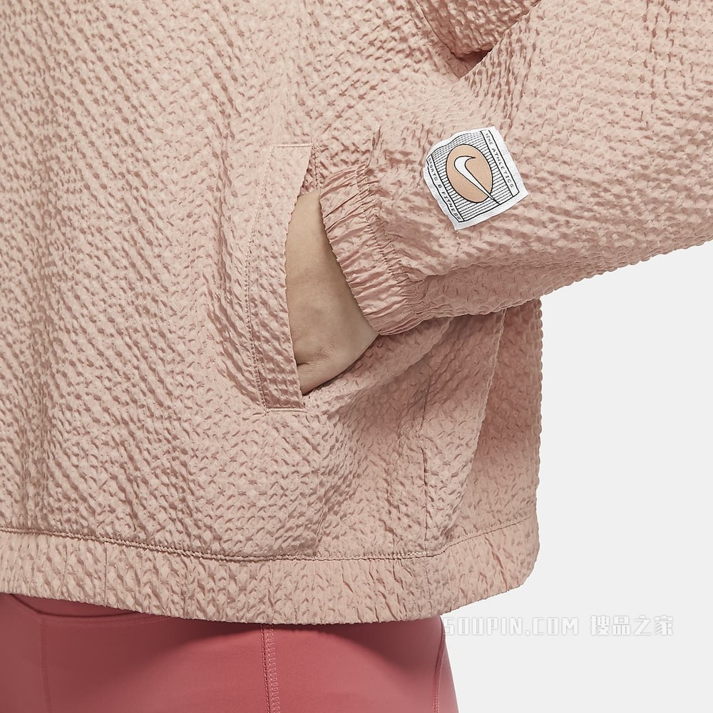 Nike Icon Clash 女子跑步梭织套头上衣