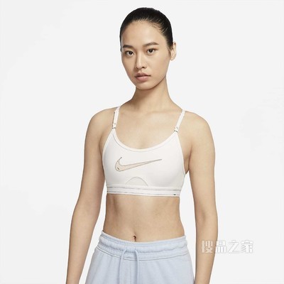 Nike/耐克】Nike Dri-FIT Indy 女子低强度支撑衬垫运动内衣DM0575-010-搜品之家