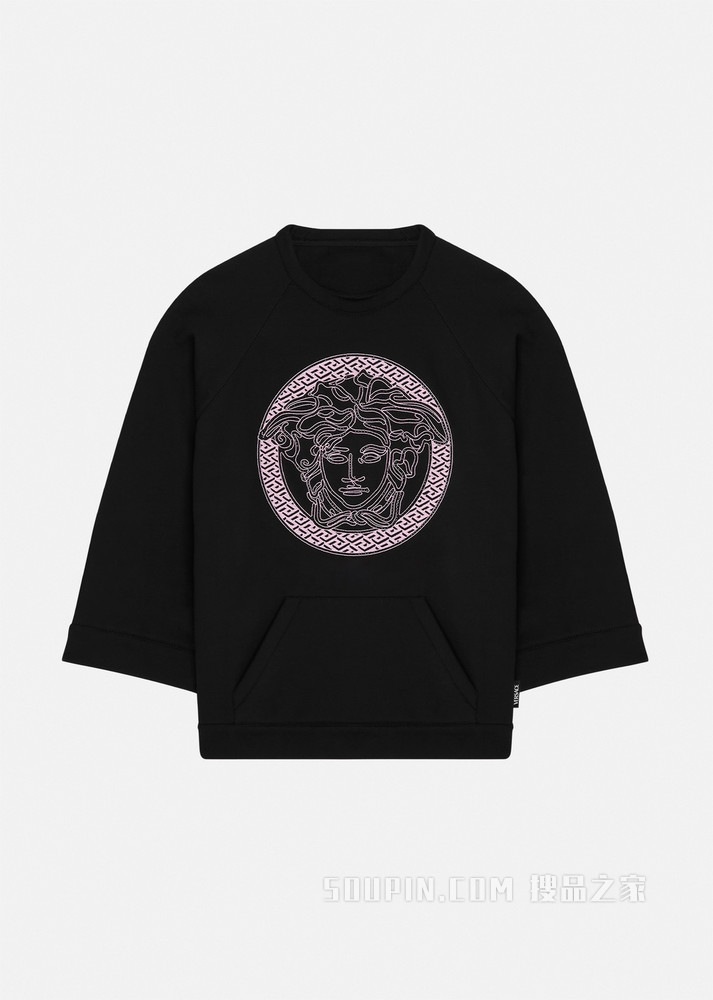 Medusa Crystal宽大版运动衫