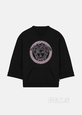Medusa Crystal宽大版运动衫