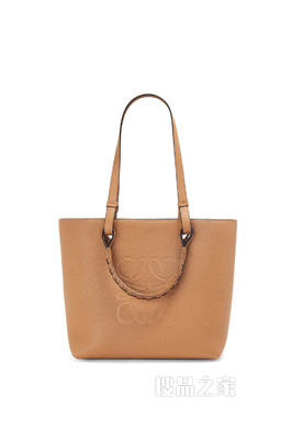 小号粒面牛皮革 Anagram Tote 手袋