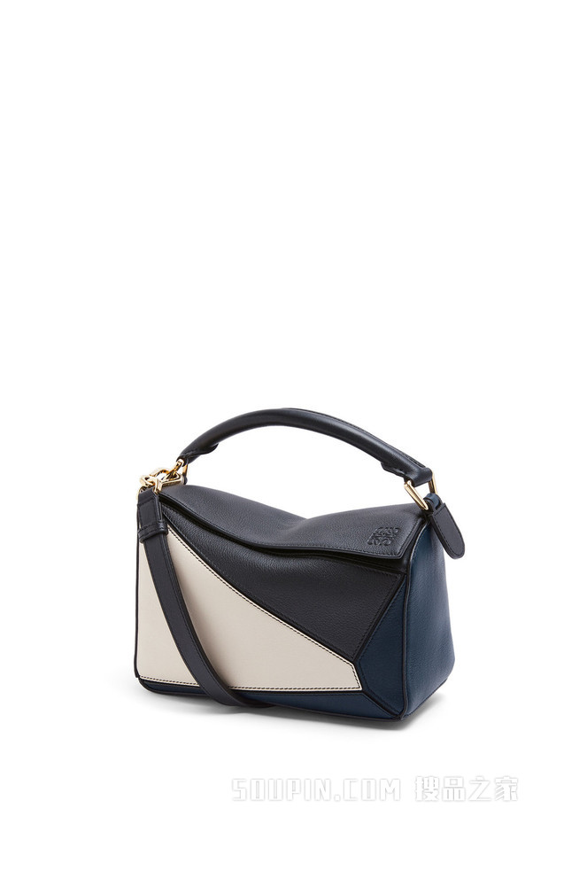 小号经典牛皮革 Puzzle 手袋