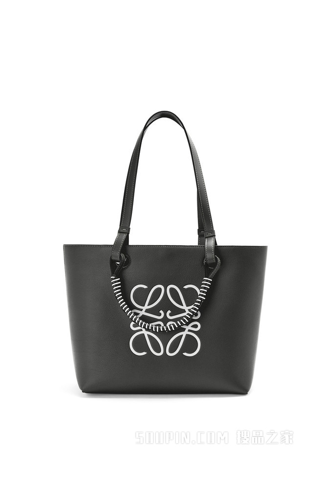 小号经典牛皮革 Anagram Tote 手袋