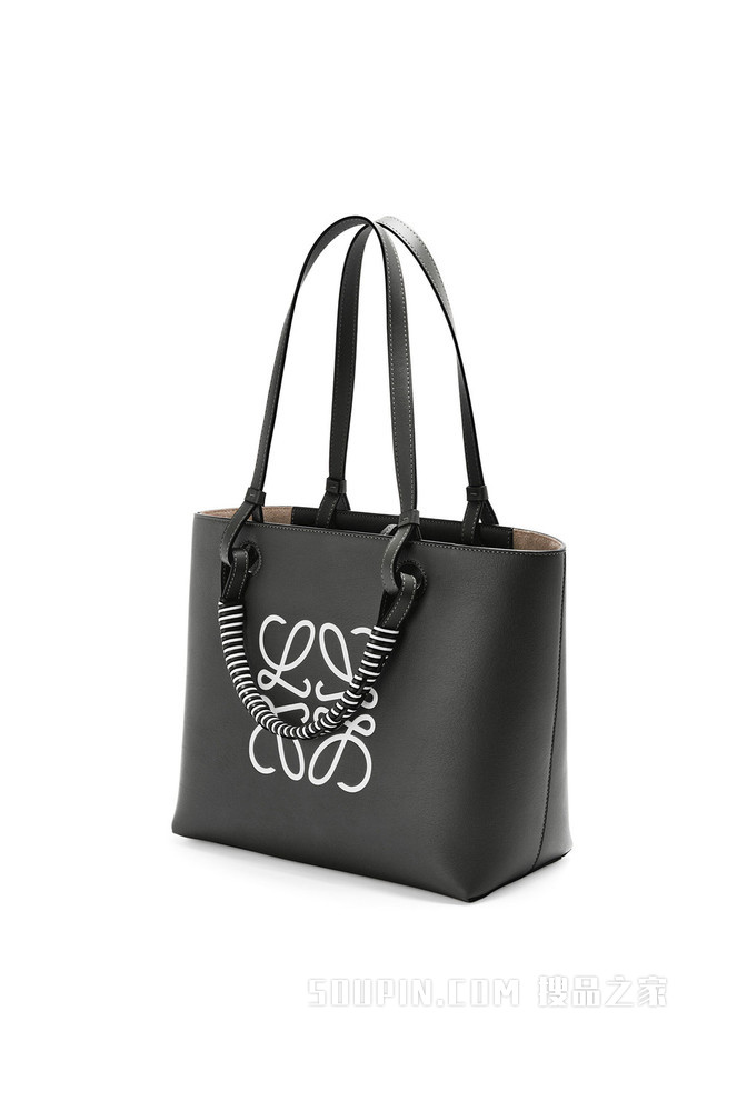 小号经典牛皮革 Anagram Tote 手袋