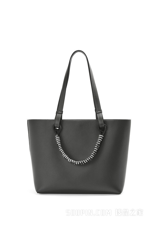 小号经典牛皮革 Anagram Tote 手袋