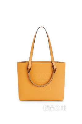 小号粒面牛皮革 Anagram Tote 手袋