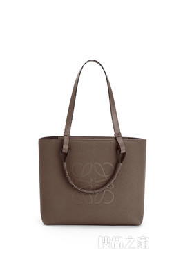 小号粒面牛皮革 Anagram Tote 手袋
