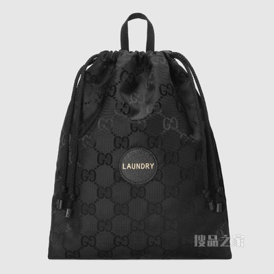 Gucci Off The Grid系列干洗包 黑色GG ECONYL®