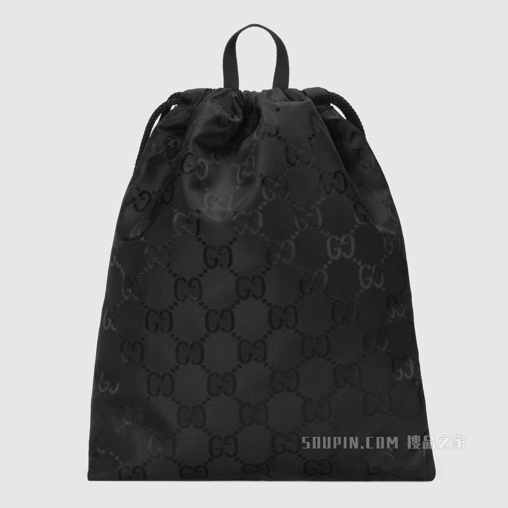 Gucci Off The Grid系列干洗包 黑色GG ECONYL®