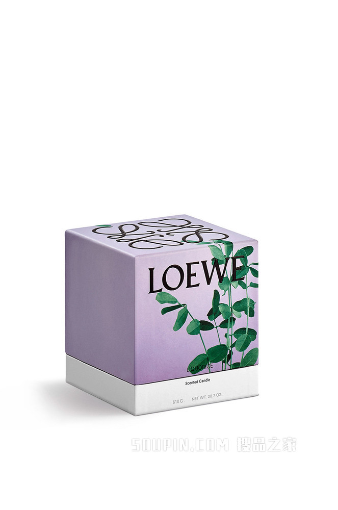 中号甘草香精蜡烛