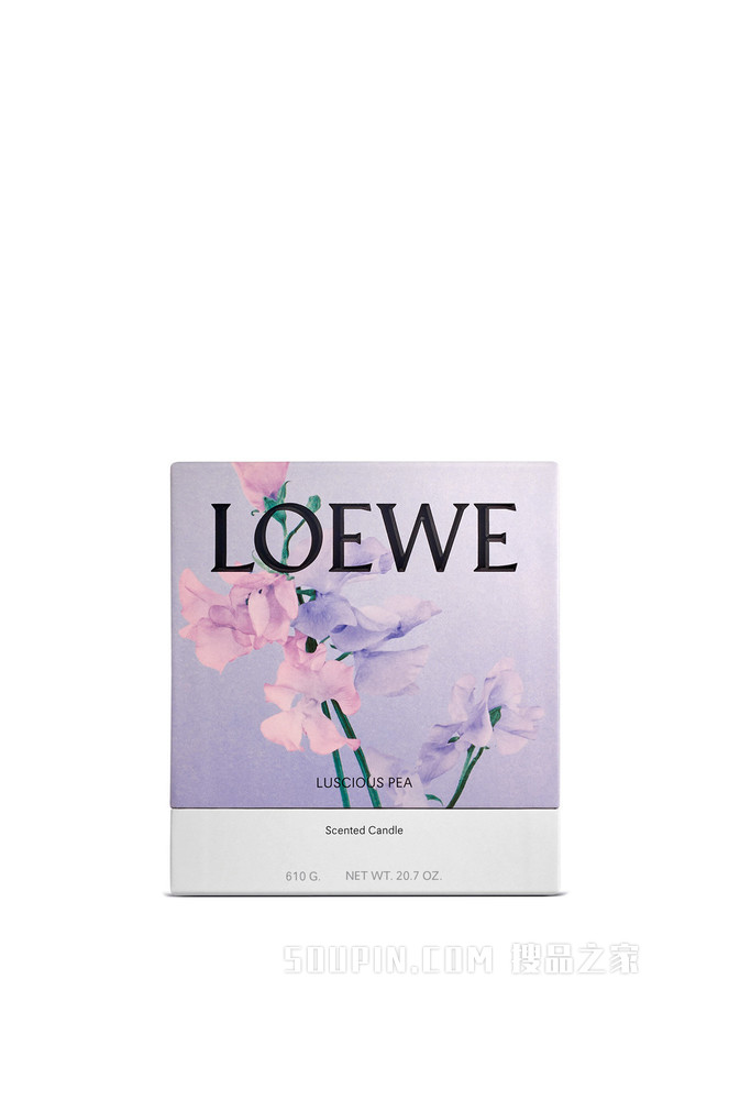 中号甜豌豆香精蜡烛