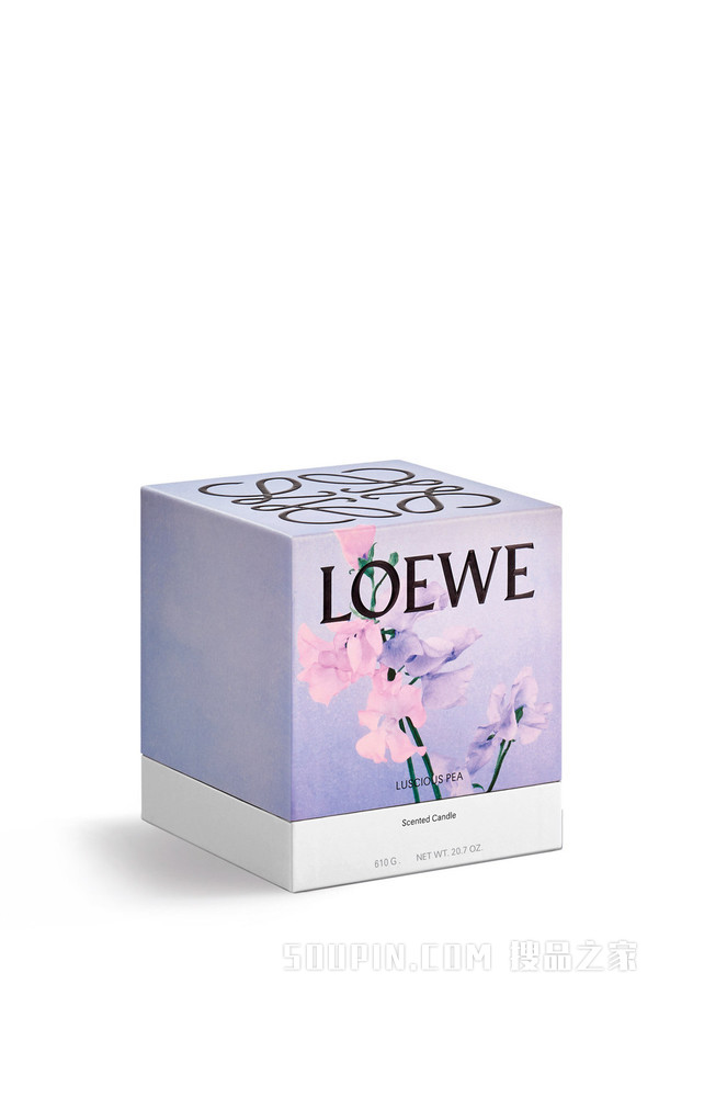 中号甜豌豆香精蜡烛