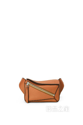 迷你经典牛皮革 Puzzle 腰包
