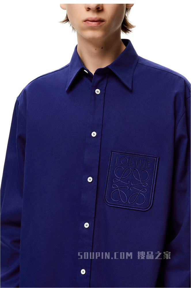 棉质 Anagram 外套衬衫