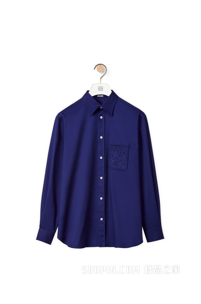 棉质 Anagram 外套衬衫