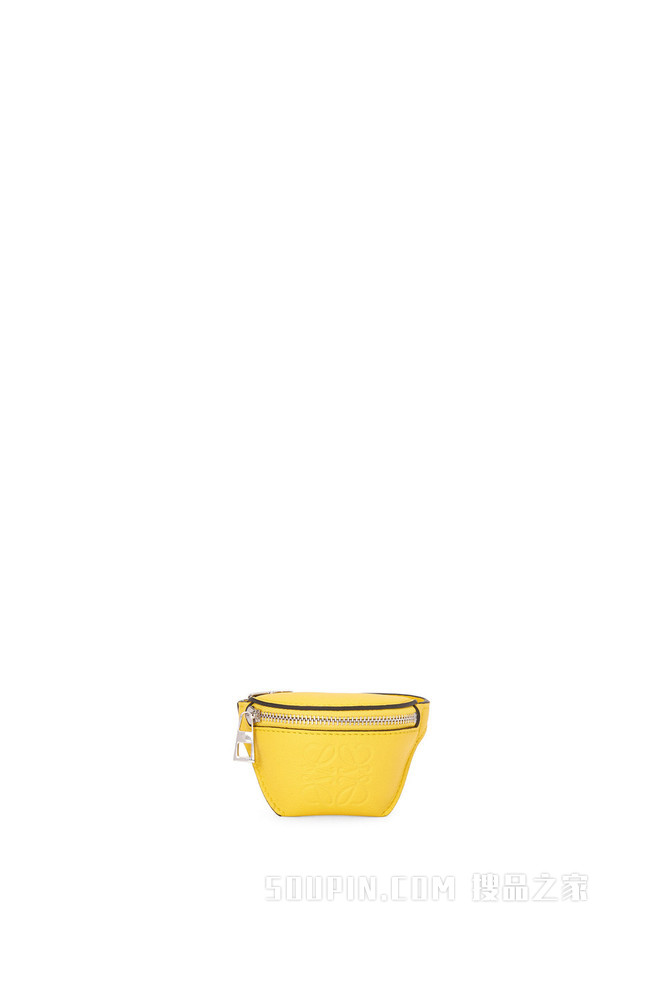 品牌经典牛皮革零钱包手链