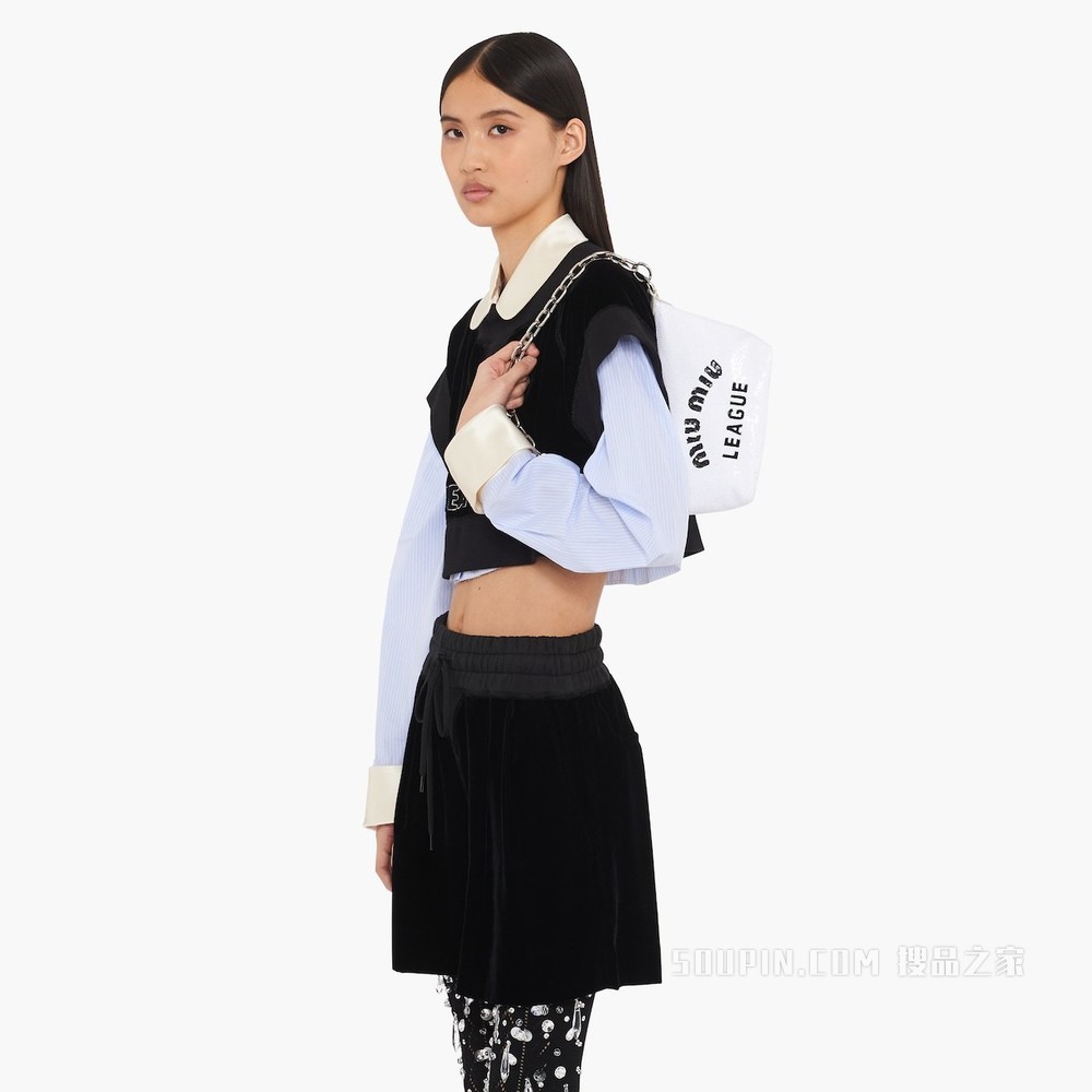 MIU SPIRIT 亮片手袋