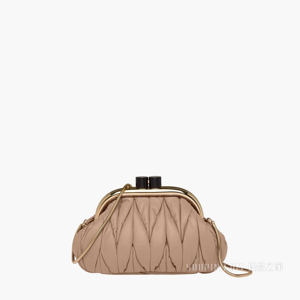 Miu Belle 软羊革手包