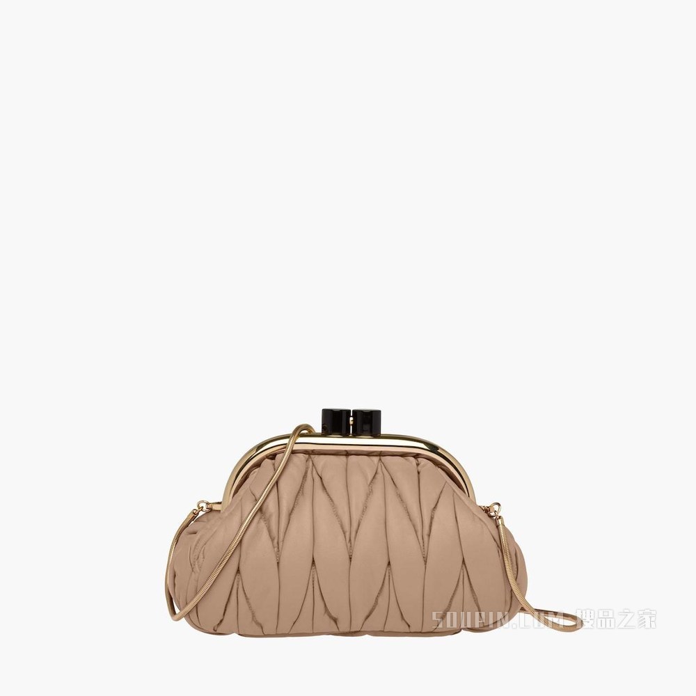 Miu Belle 软羊革手包