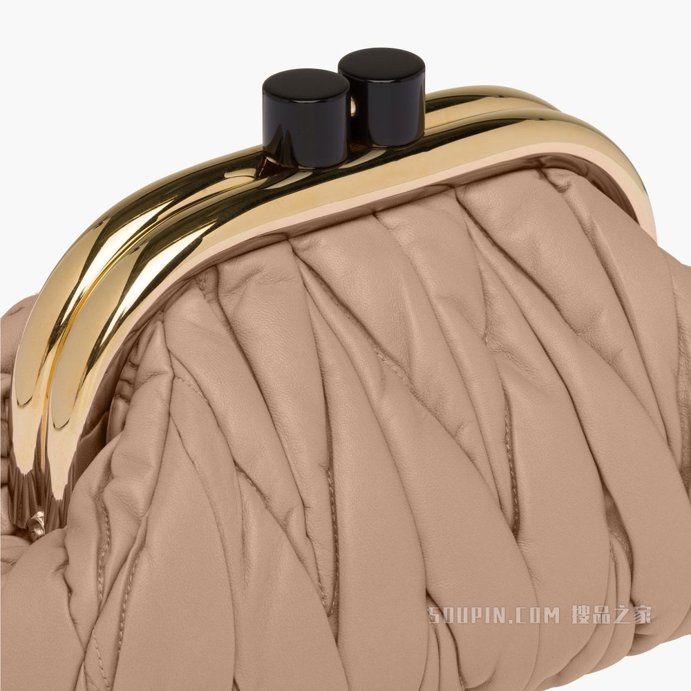 Miu Belle 软羊革手包