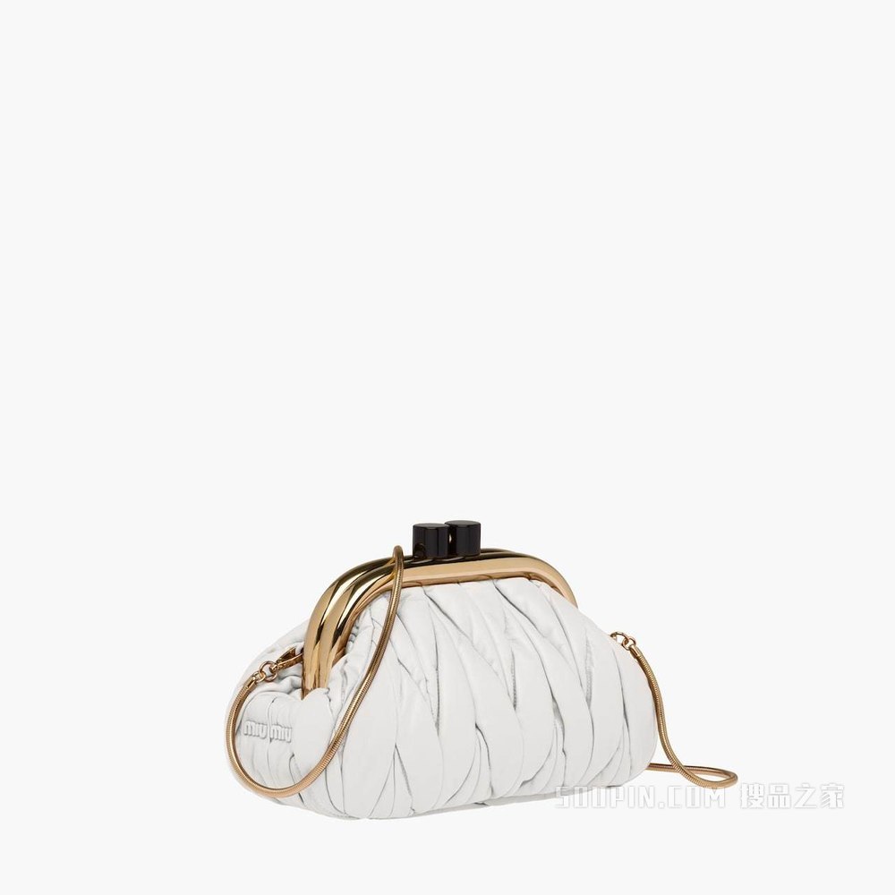 Miu Belle 软羊革手包