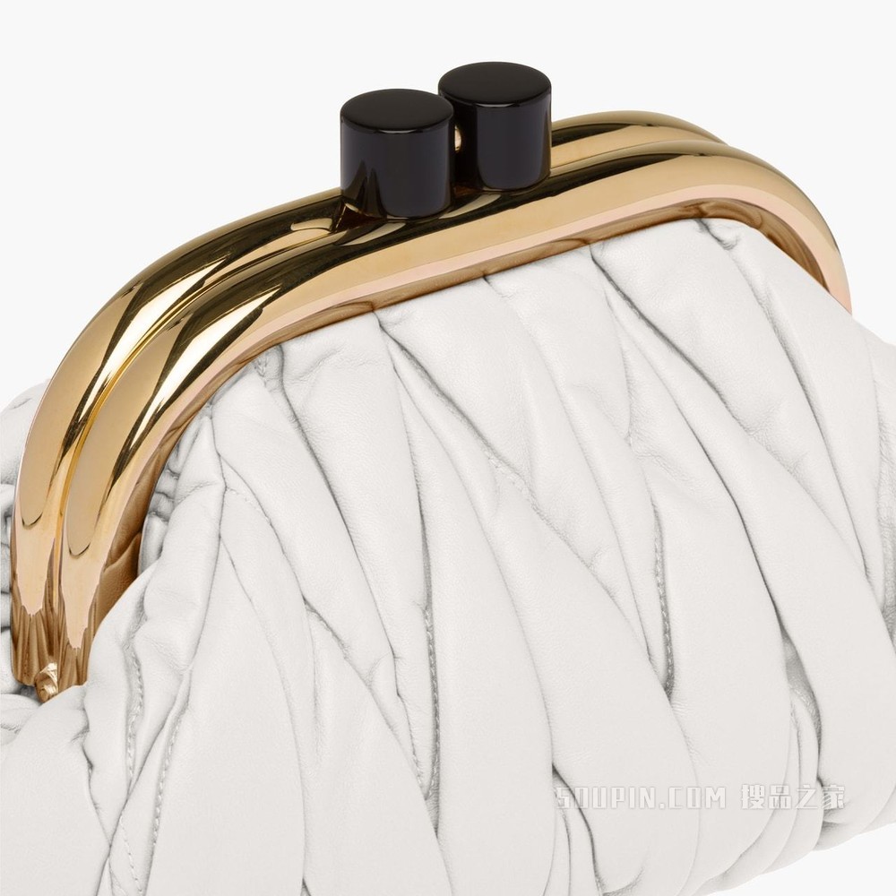 Miu Belle 软羊革手包