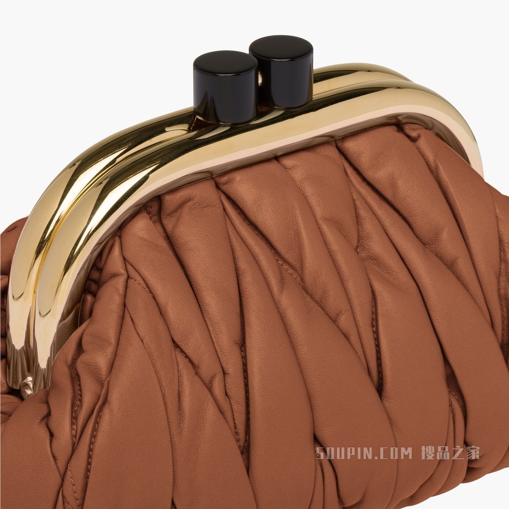 Miu Belle 软羊革手包