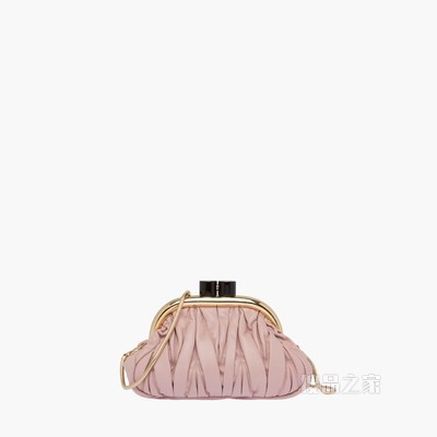 Miu Belle 软羊革手袋