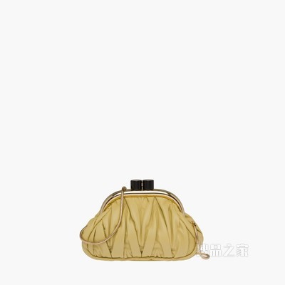 Miu Belle 软羊革手袋